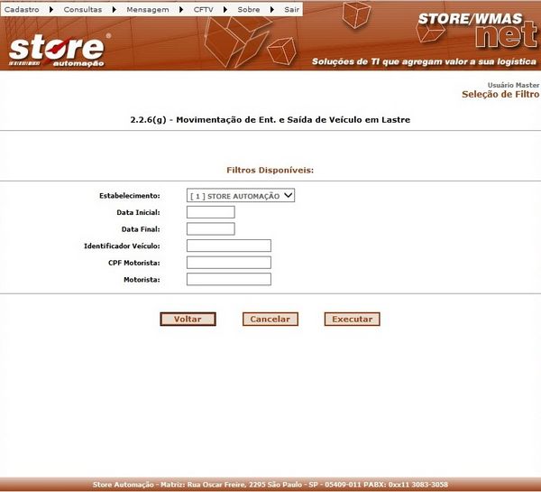 2.2.6(G) - MOVIMENTAÇÃO DE ENT. E SAÍDA DE VEÍCULO EM LASTRE